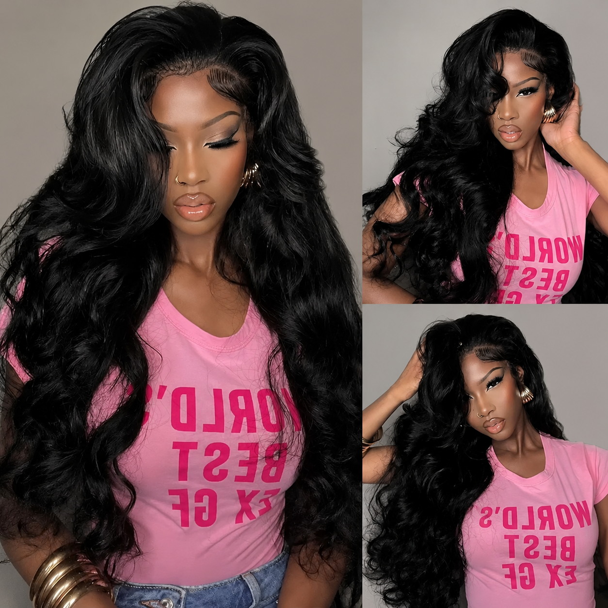 34 inch 13x4 HD Transparent La - đánh giá và giá Hd Lace Frontal Wig Human Hair Pre Plucked