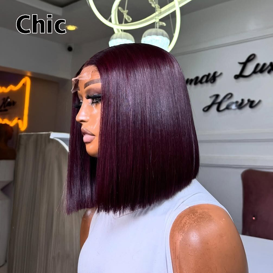 200gm Bob Wig 100% Human Hair  - đánh giá và giá Glueless Wear And Go Human Hair Wig
